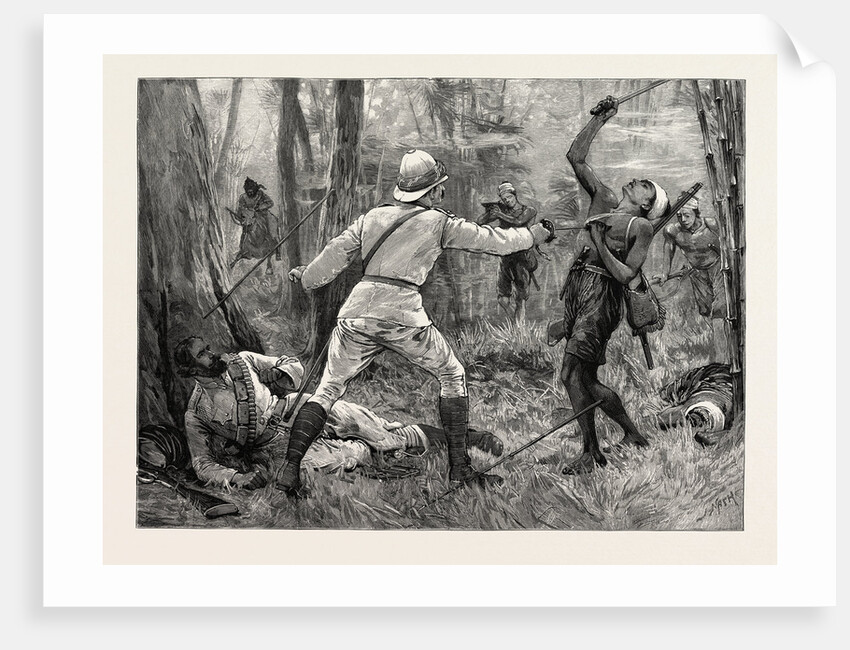 Surgeon Crimmin Winning the Victoria Cross at the Battle of Nga Kyaing, Burma by Anonymous