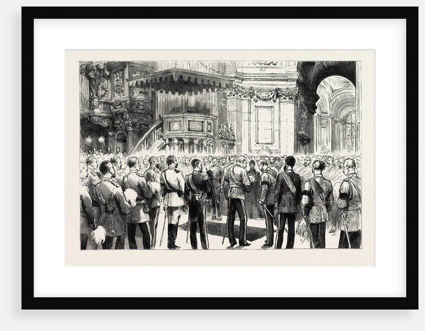 The Funeral of Lord Napier of Magdala, the Ceremony in St. Paul's Cathedral, London by Anonymous
