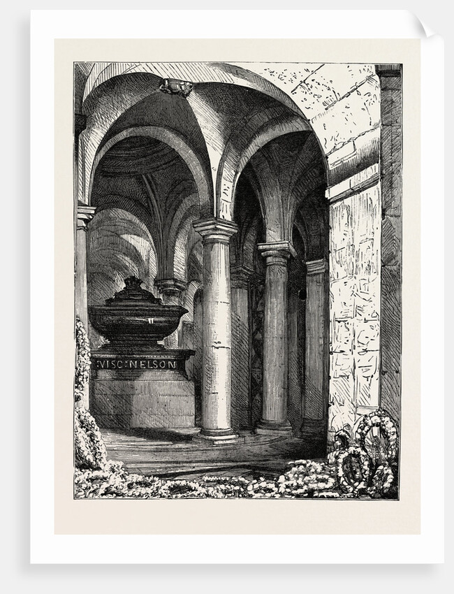 Lord Napier's Grave in the Crypt of St. Paul's, London by Anonymous