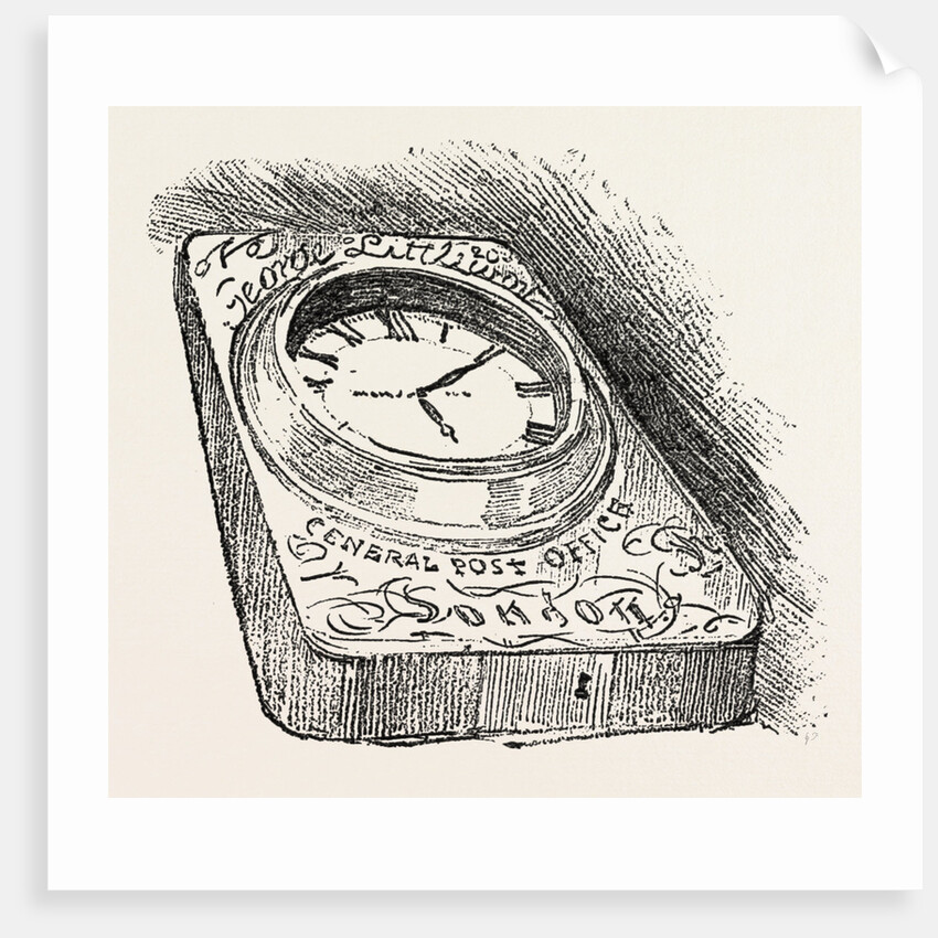 Boston and Hull Mail Coach Clock by Anonymous