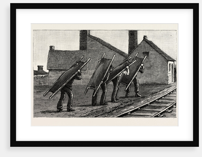 Colliery Explosion at Llanerch, Monmouthshire, More Stretchers by Anonymous