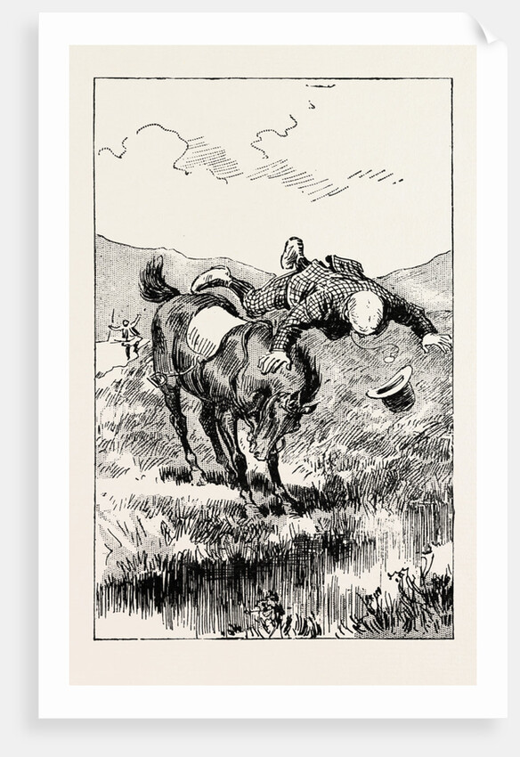 A Morning Ride in Athens, Greece, at an Evil Moment, However, I Urged My Steed to Take a Small Brook, and I Came to Grief by Anonymous