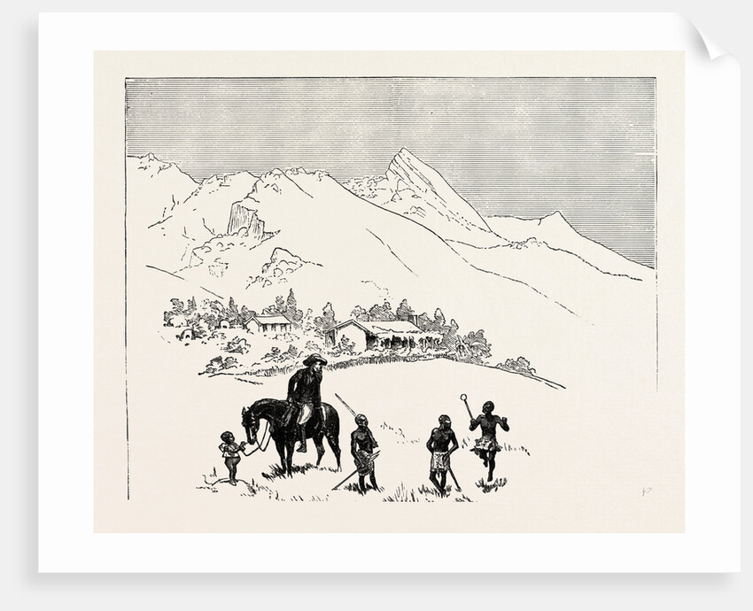 Swaziland, Lord Charles Beresford Mr. Shepstone and His Runners by Anonymous