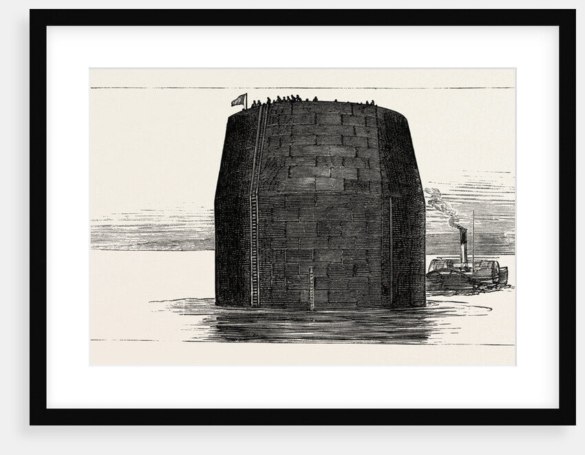 The Opening of Forth Bridge by the Prince of Wales, Towing a Caisson Into Position by Anonymous
