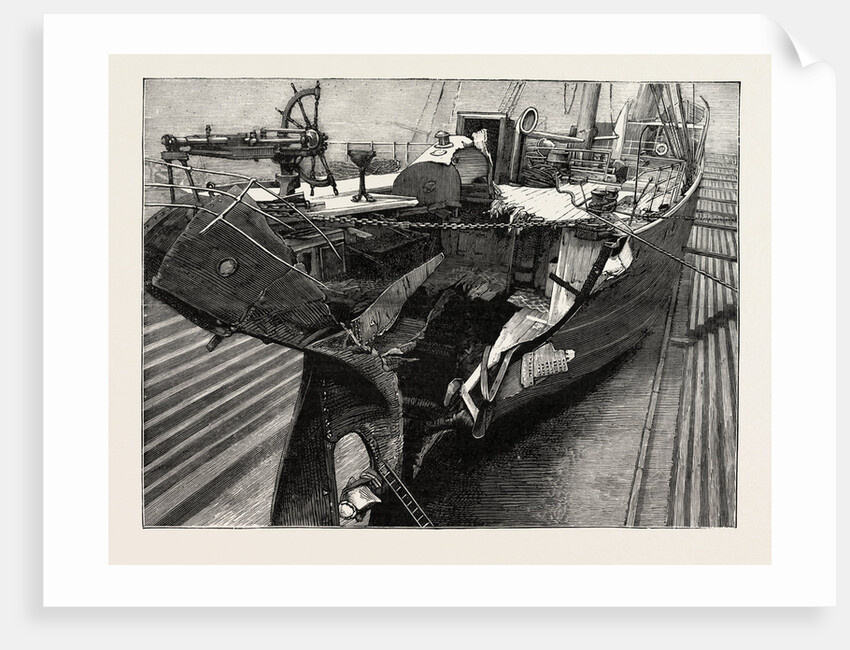 The Collision Between the S.S. Toreador and La Bourgogne by Anonymous