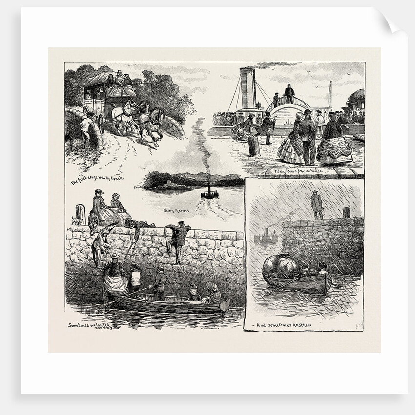 Before the Forth Bridge Existed, Crossing the Forth Five and Twenty Years Ago by Anonymous