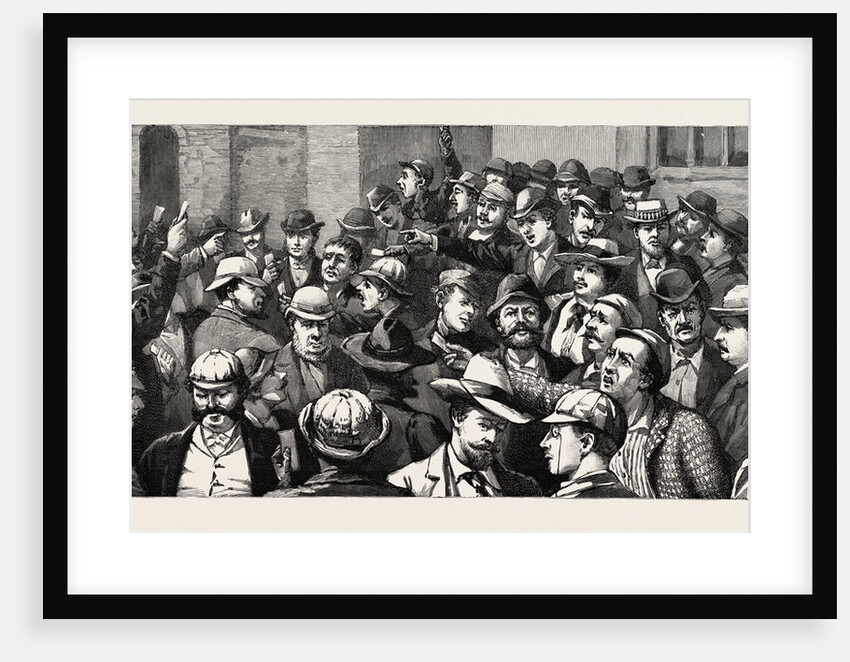 Transvaal Gold Fields, South Africa, Scene in the Open Air, Change, Johannesburg by Anonymous