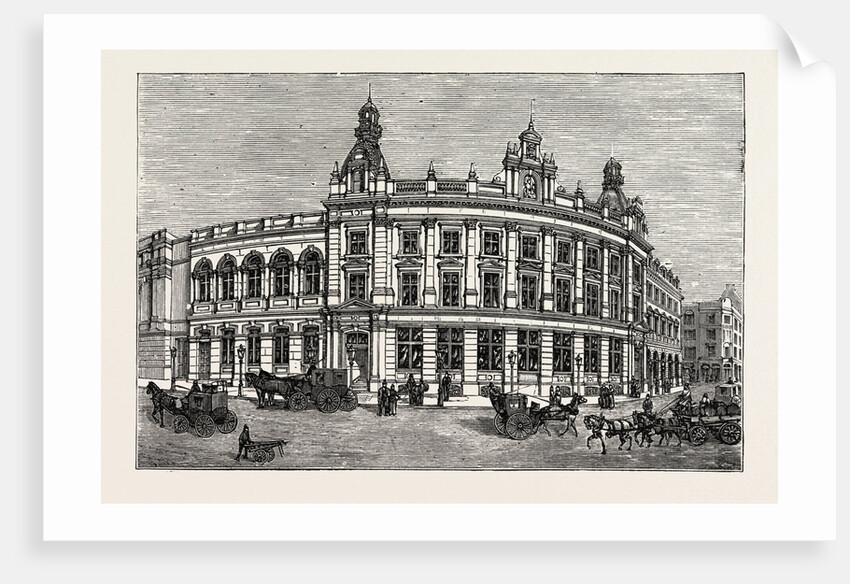 The New Vestry Hall and Library, Charing Cross Road, London by Anonymous