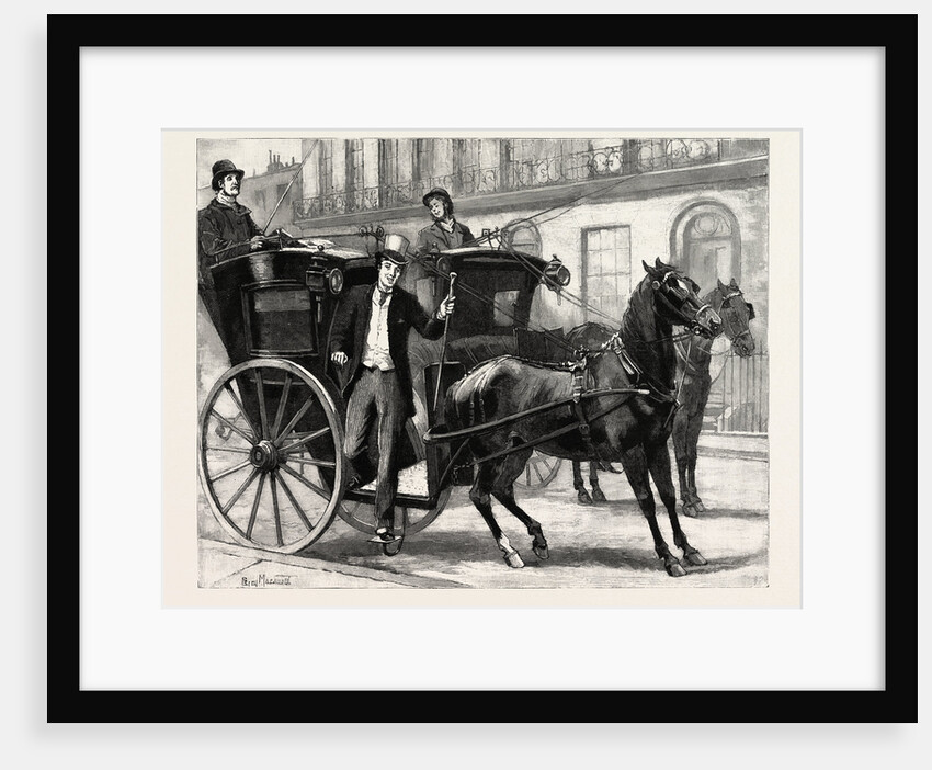 Now, Then, Are These Young Ladies Ready? Engraving 1890 by Anonymous