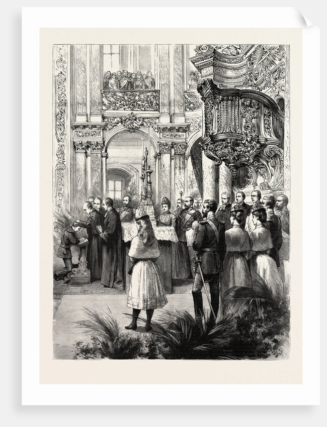 Confirmation of H.R.H. Prince Alfred of Edinburgh, the Duchess of Edinburgh, the Prince of Wales by Anonymous