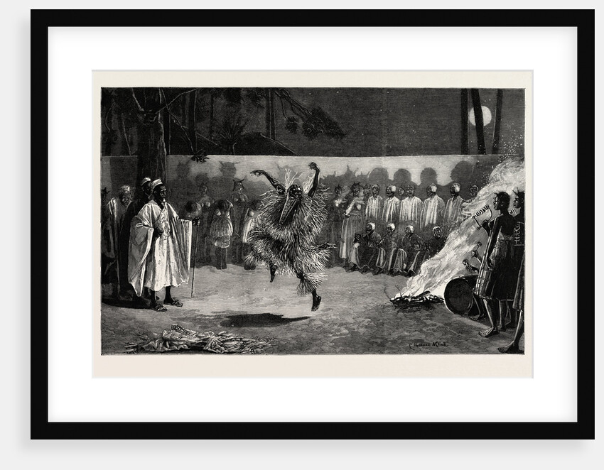 The Devil's Dance, the West Coast of Africa by Anonymous