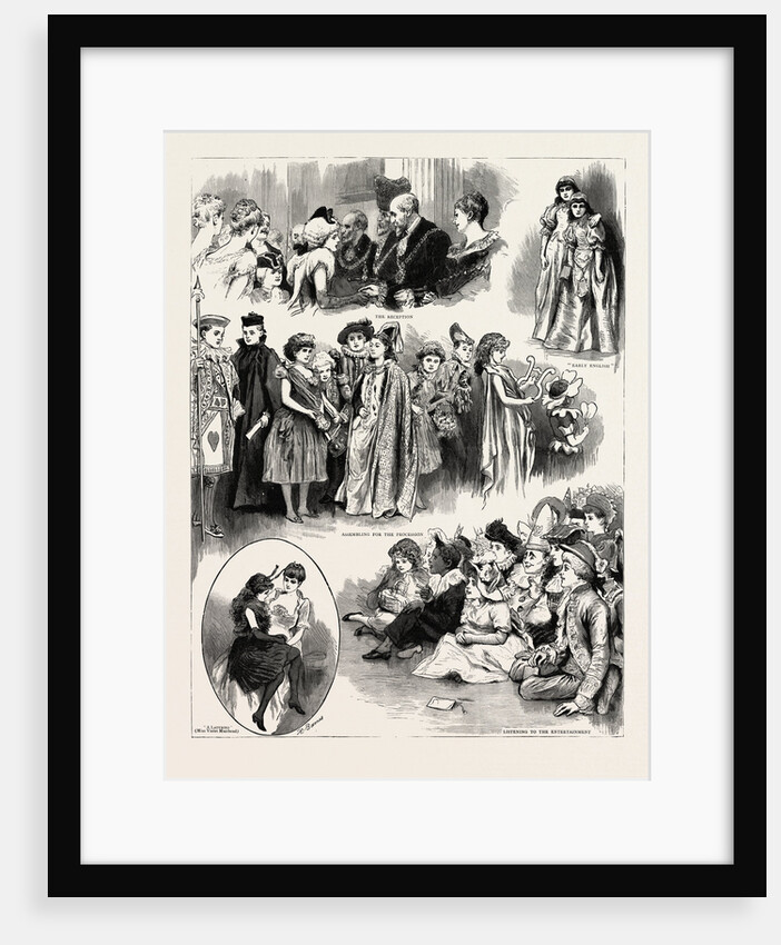 Juvenile Fancy Dress Ball at the Mansion House by Anonymous