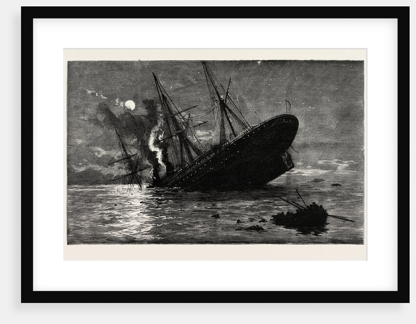 The Loss of the Ss. Quetta Off Thursday Island, Northern Australia by Anonymous