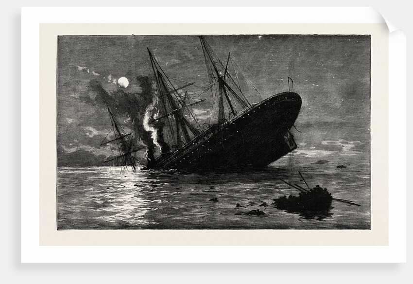 The Loss of the Ss. Quetta Off Thursday Island, Northern Australia by Anonymous