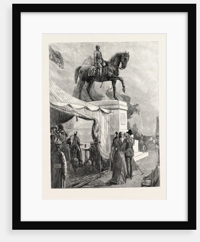 The Statue of the Late Prince Consort in Windsor Great Park by Anonymous