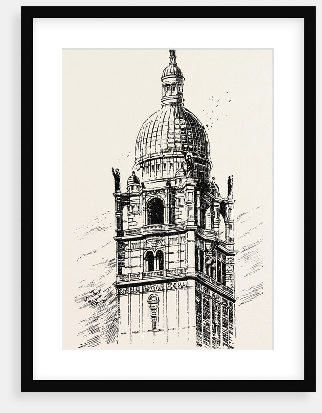 The Imperial Institute, London, Cupola of Central Tower by Anonymous