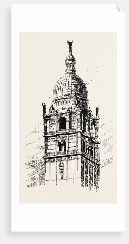 The Imperial Institute, London, Cupola of Central Tower by Anonymous