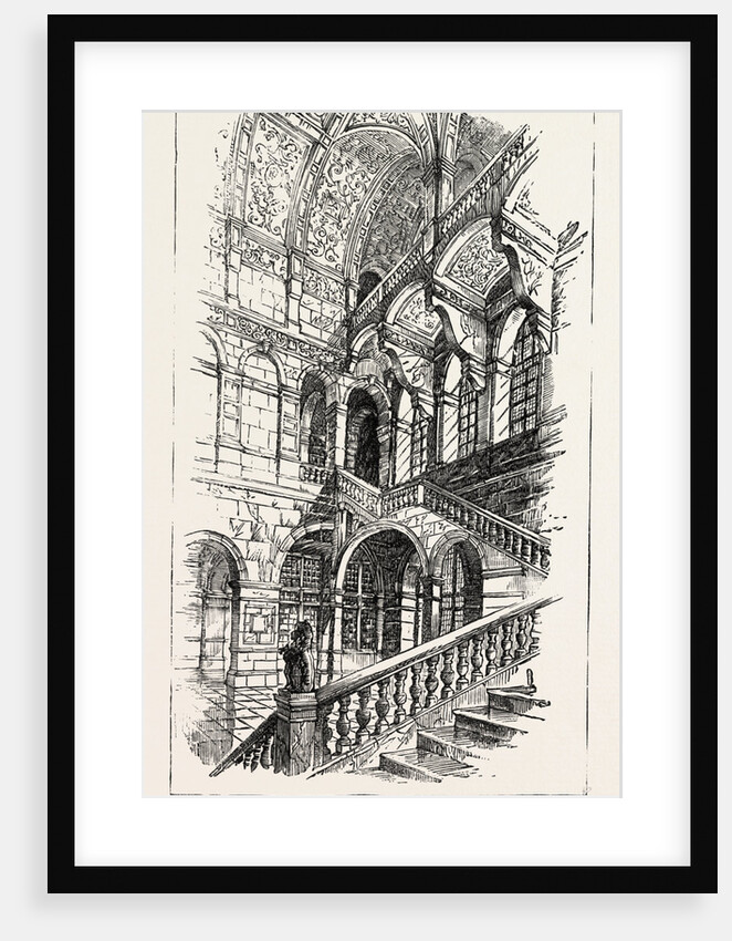 The Imperial Institute, London, West Staircase to First and Second Floors (to Principal Rooms in West Wing) by Anonymous