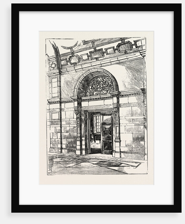 The Imperial Institute, London, Doorway in Corridor by Anonymous