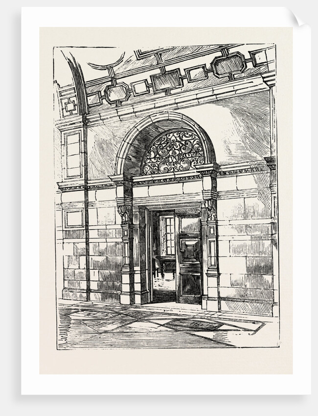 The Imperial Institute, London, Doorway in Corridor by Anonymous