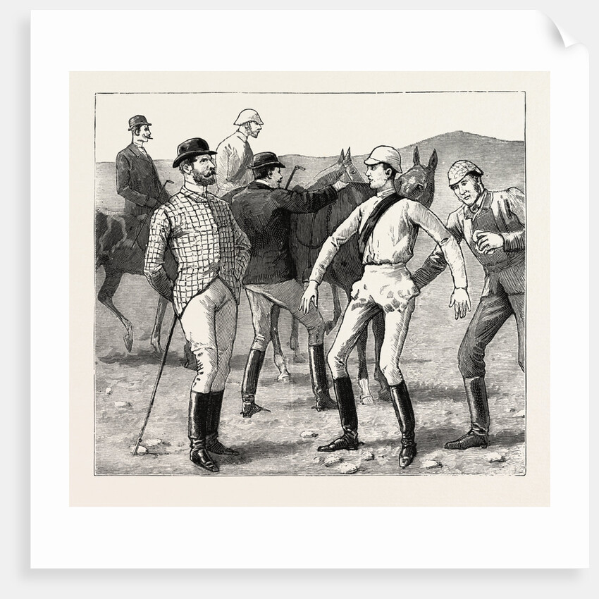 The Navy Cup at Gibraltar, the Midshipman Weighing Out by Anonymous