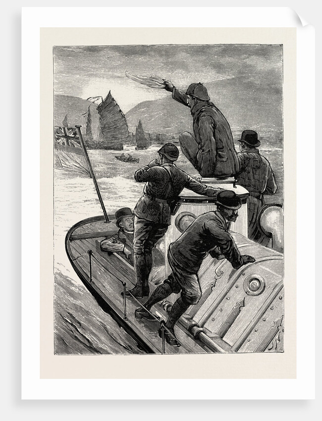 From Hong Kong to Macao in a Torpedo Boat, the Start Bidding Adieu by Anonymous