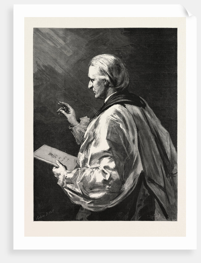 Rev. Edward White Benson, Archbishop of Canterbury by Anonymous