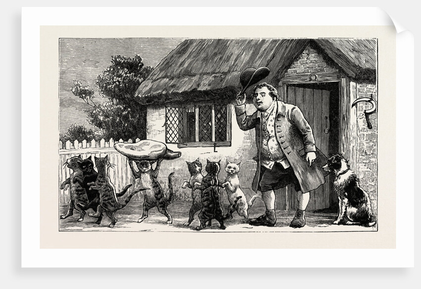 For the Care of His Lamb, and Their Comical Pranks, He Gave Them a Ham, and Abundance of Thanks. I Wish You Good Day, My Fine Fellows, Said He, My Compliments, Pray, to Dame Wiggins of Lee by Anonymous