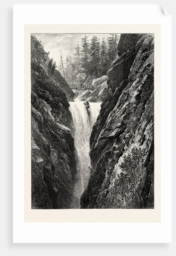 Falls of the Aar at Handeck, Switzerland by Anonymous