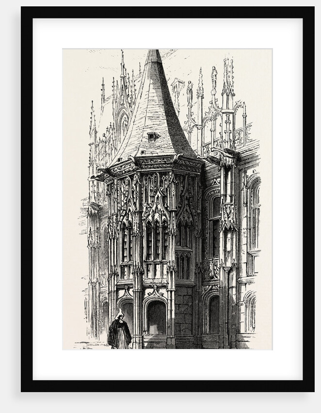 Pavilion, Palais De Justice, Rouen, Normandy and Brittany, France by Anonymous