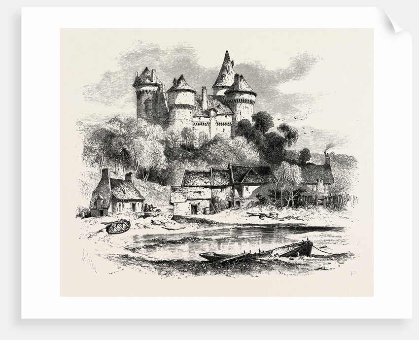 Chateau De Combourg, Normandy and Brittany, France by Anonymous