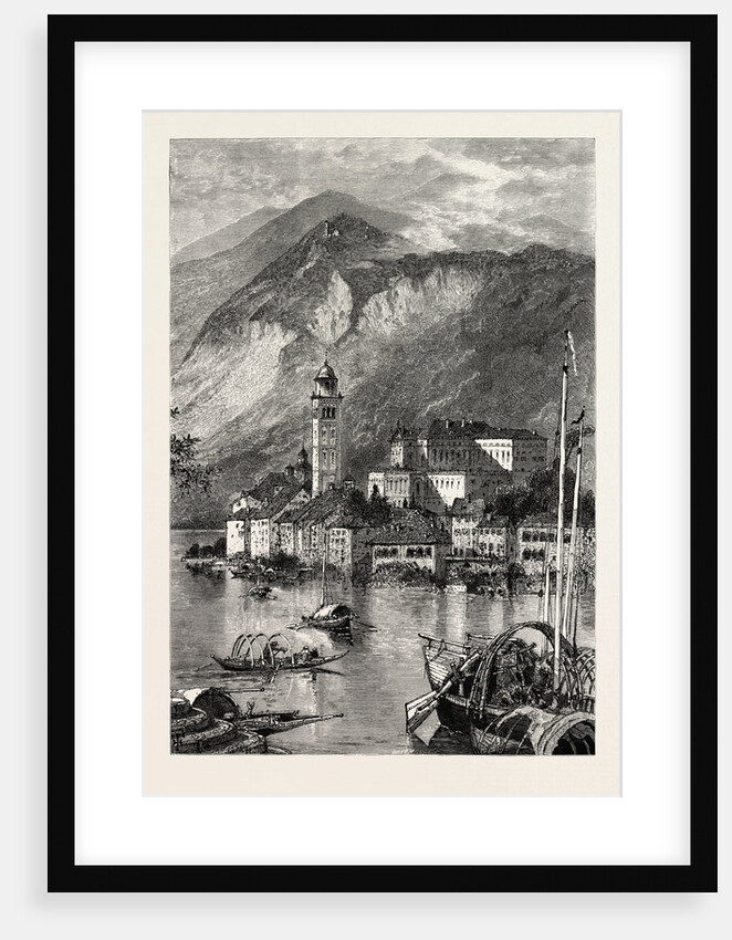 Island of St. Giulio, Lake of Orta, the Italian Lakes, Italy by Anonymous