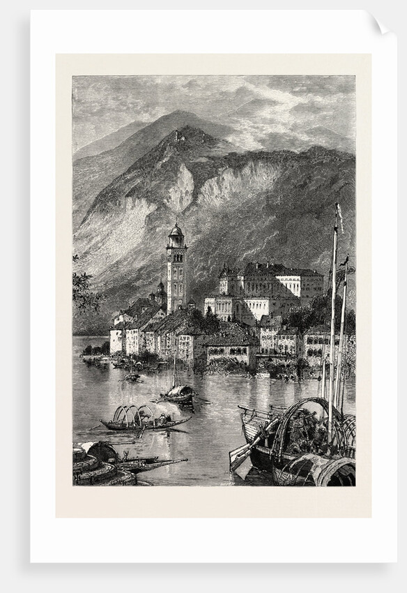 Island of St. Giulio, Lake of Orta, the Italian Lakes, Italy by Anonymous