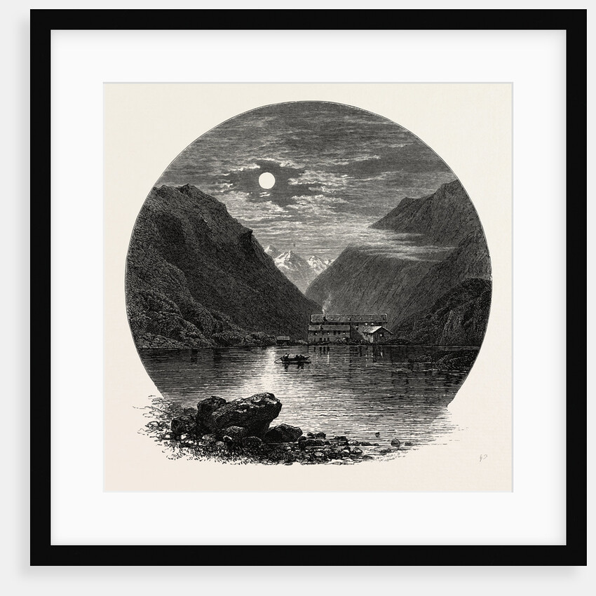 The Grimsel Hospice, Grimsel Hospiz, Switzerland, the Passes of the Alps by Anonymous
