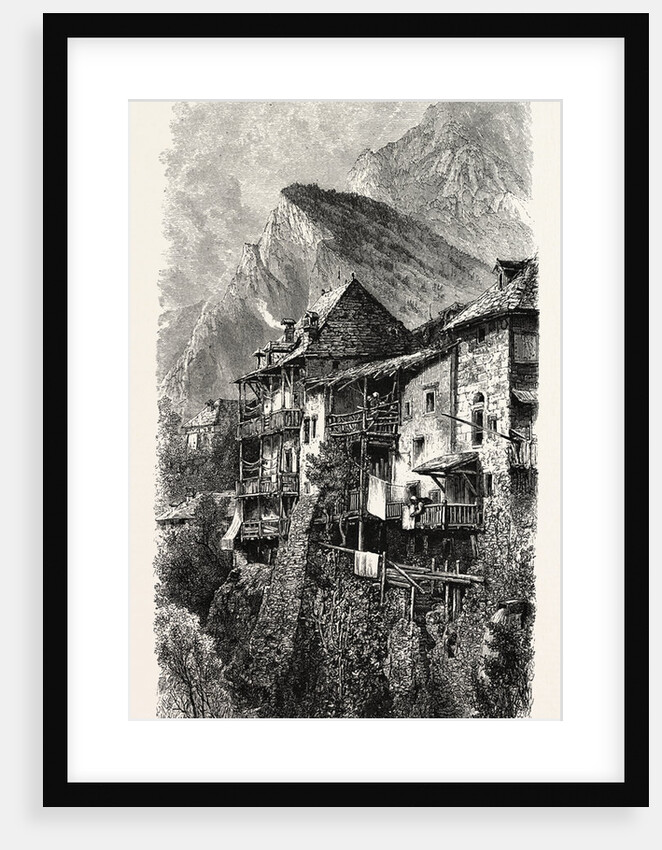 St. Michel, Mont Cenis Road, the Passes of the Alps by Anonymous