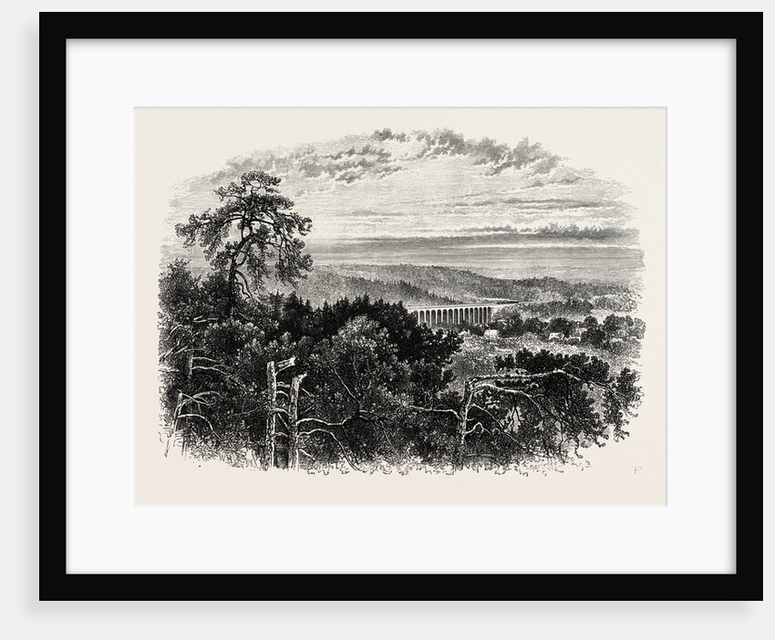 Viaduct on the Lyons Railway, Fontainebleau, France by Anonymous