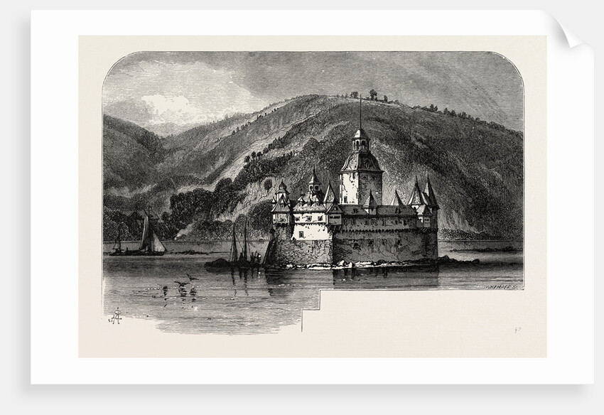 Pfaltz Castle, the Rhine, Germany by Anonymous