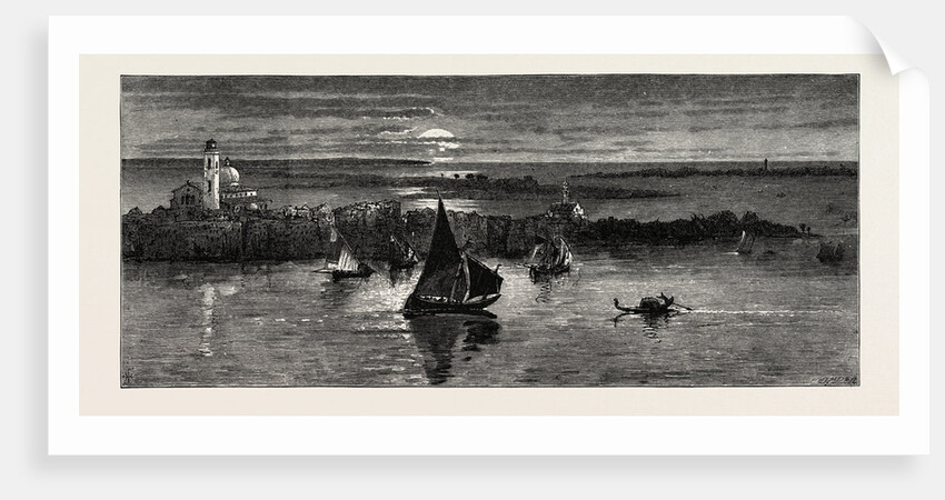 Looking Out to Sea, at Venice, Italy by Anonymous