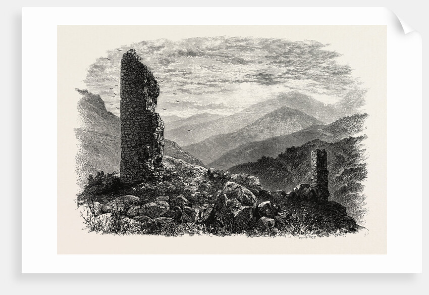 The Canigou, from Mont Louis, the Pyrenees, France by Anonymous