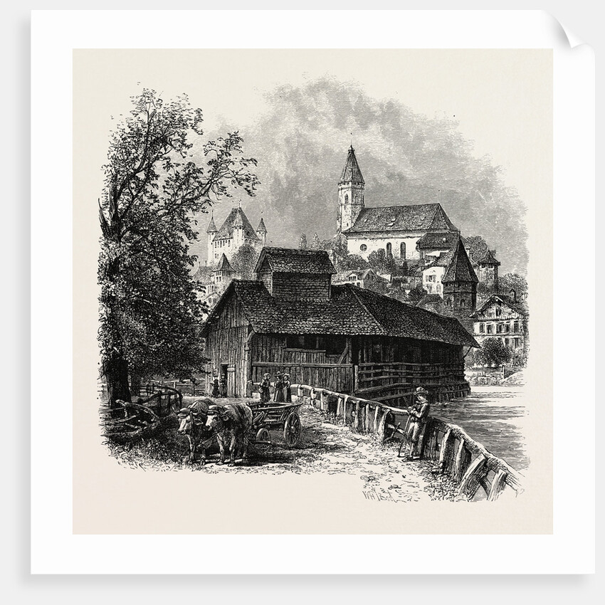 Thun, Bernese Oberland, Berner Oberland, Switzerland by Anonymous