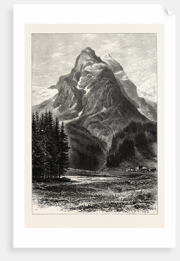 The Wellhorn, from Rosenlaui, Rosenlau by Anonymous