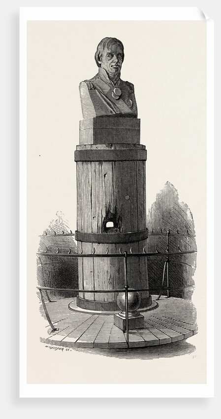 Nelson's Bust, Windsor by Anonymous