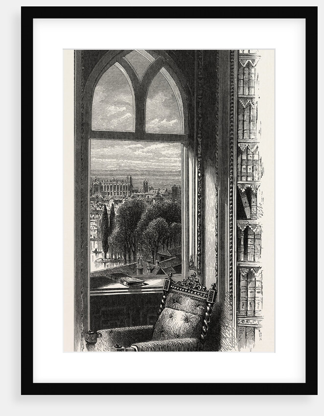View from the Library Window by Anonymous