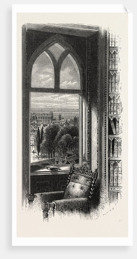 View from the Library Window by Anonymous