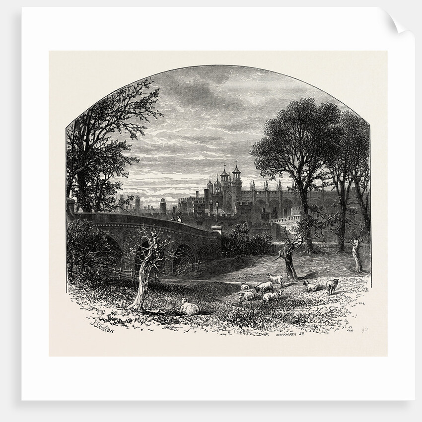 Eton, from the Slough Road by Anonymous
