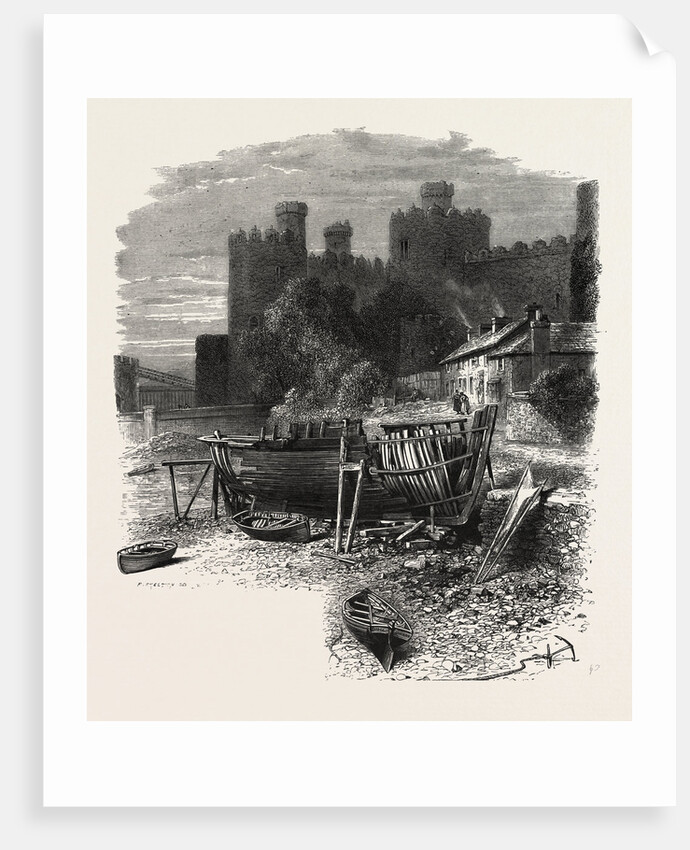 Conway Castle by Anonymous