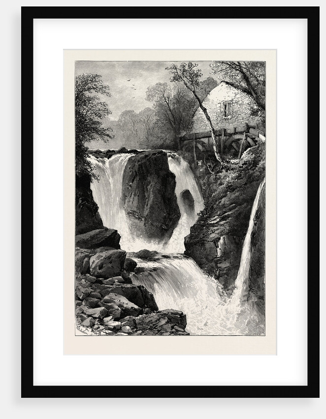 Pandy Mill and Fall, Near Bettws-Y-Coed, North Wales by Anonymous