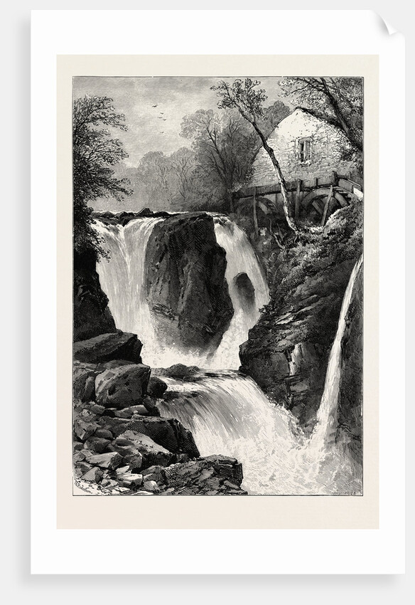 Pandy Mill and Fall, Near Bettws-Y-Coed, North Wales by Anonymous