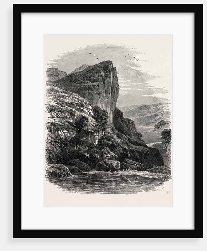 Shepherd's Crag, on the Llugwy, North Wales by Anonymous
