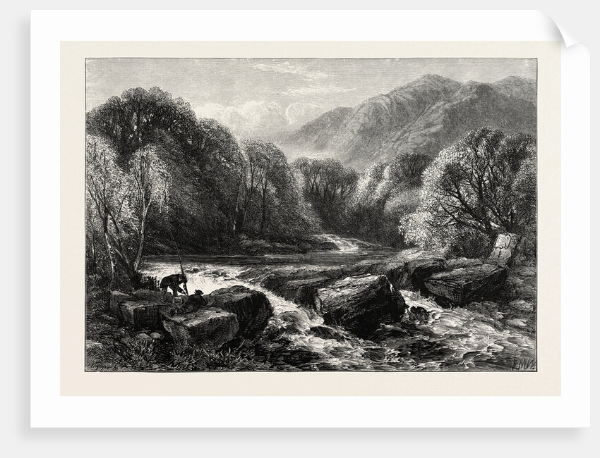 On the River, Lledr, Wales by Anonymous